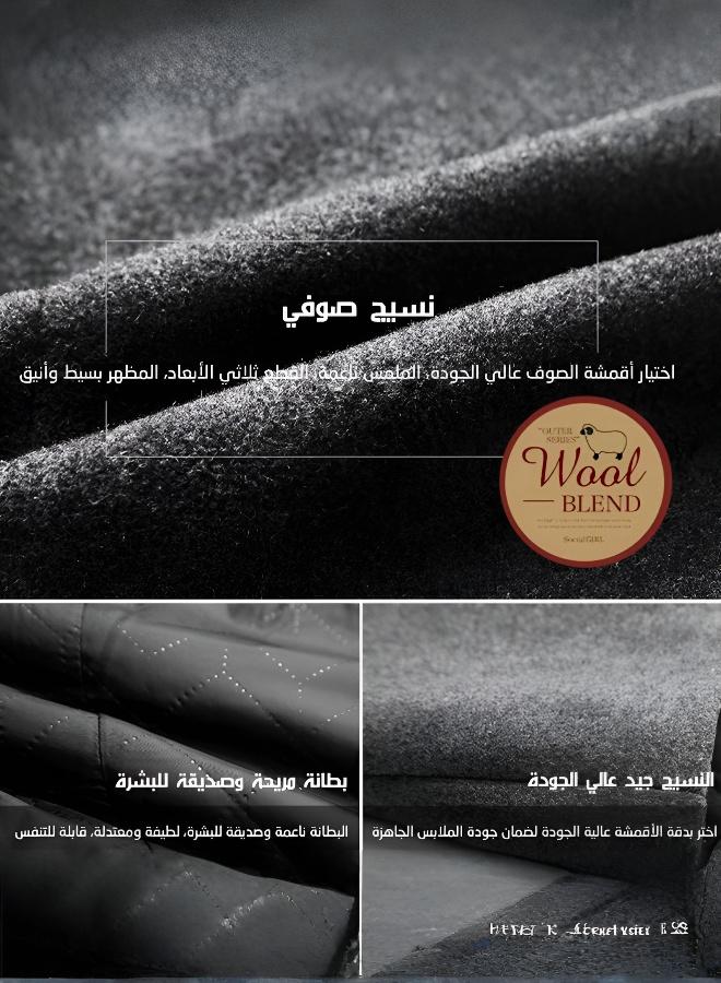 معطف رجالي فاخر طويل إيطالي - Image 3