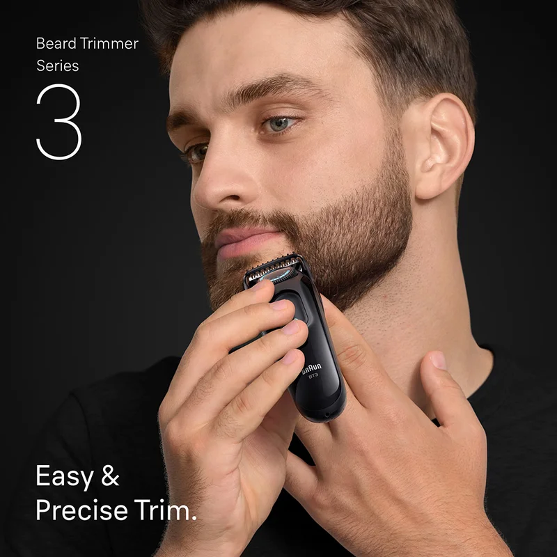 Braun Series 3 Beard Trimmer +3 Styling Tools & Accessories - BT 3520