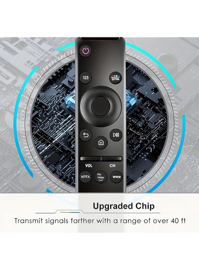 ELTRAZONE Universal Remote Control for Samsung TVs – Infrared, Battery Powered | Compatible with LED, QLED, UHD, SUHD, HDR, LCD, Curved, 4K, 8K, 3D & Smart HDTVs | Easy Setup, No Batteries Included - Image 4
