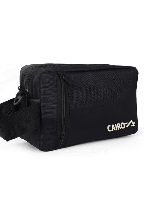 A unique bag with a handle and a shoulder strap from Cairo Way