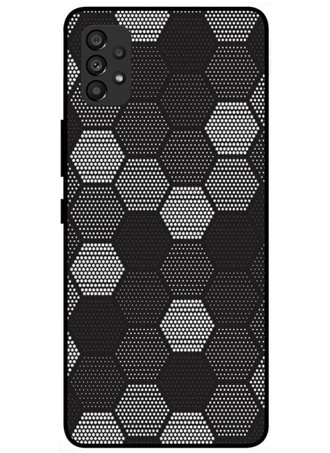 Protective Case Cover For Samsung Galaxy A53 Smart Series Printed Protective Case Cover for Samsung Galaxy A53 Hexagon