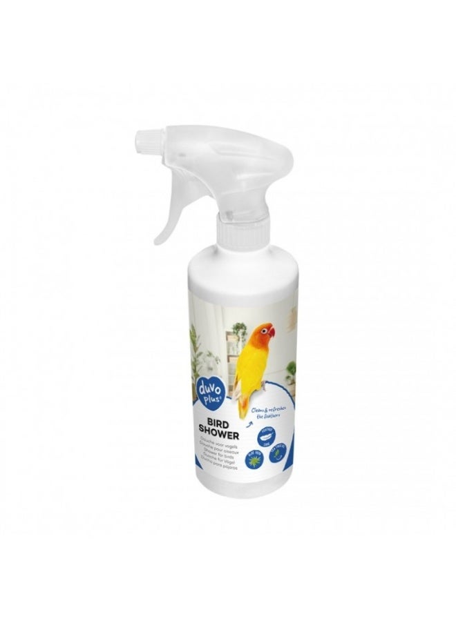 duvo Plus Duvo+ Bird Shower Trigger 500 ml, Feather & Skin Care Spray for Birds - Image 1