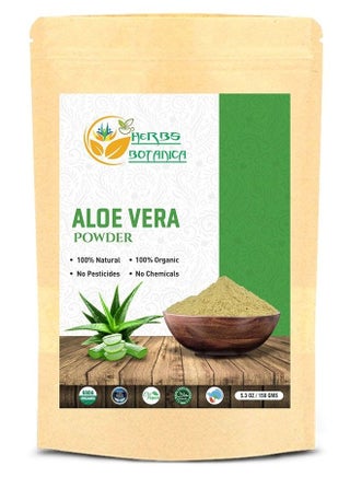 Aloe Vera Powder Organic for Hair Growth, Skincare, Haircare, and Digestive Health | Organic, Moisturizing, and Soothing Aloe Barbadensis Vegan NO GMO 5.3oz | 150g - pzsku/ZCA9C2D73BA6D81501168Z/45/_/1687626751/4e8fd4b9-75e0-4359-83c0-d470efd943ab