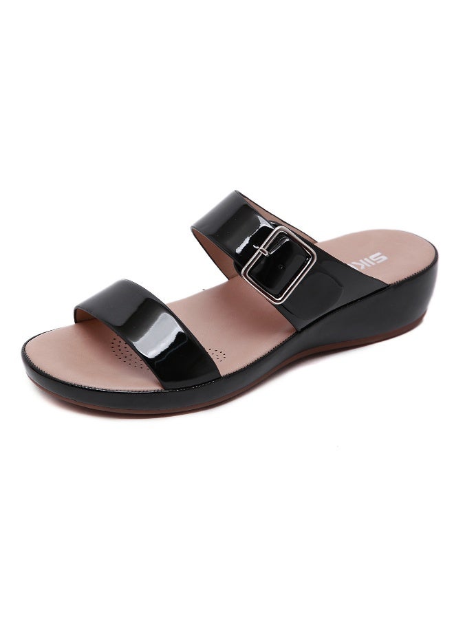 NIBEMINENT Slippers for Women's  Summer Lightweight Home Sandals Super Soft and Comfortable Thick Soled Travel Slippers - Image 1