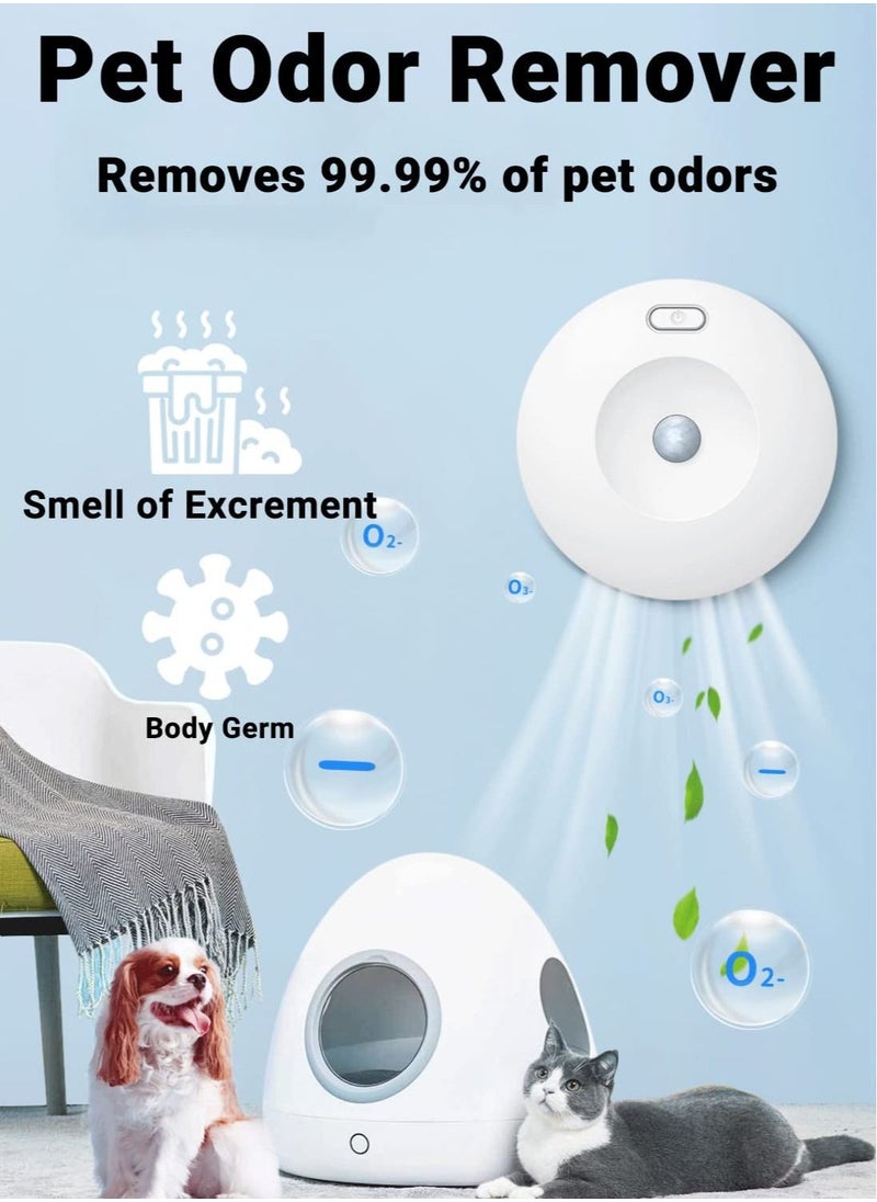 Excefore - Cat Litter Deodorizer - 99% Odor Removal, Eliminates Cat Odors in Litter Box, Pet, Bathroom & Trash - Dust-Free, Travel-Friendly Cat Urine Smell Remover and Air Purifier for Fresh Litter Boxes - Image 1