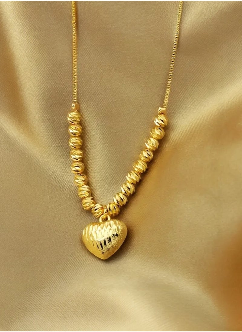 GOLDMAX 21k Gold Plated Necklace For Women  - Image 4