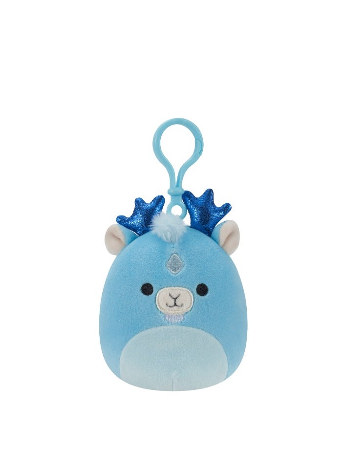 Squishmallows - 3.5 inch Xam Aqua Kirin Officially Licensed Kellytoy Plush Toy Colorful Soft Gift for Kids Girls & Boys Washable Squishy Stuff Toy Multicolor All Age - Image 1