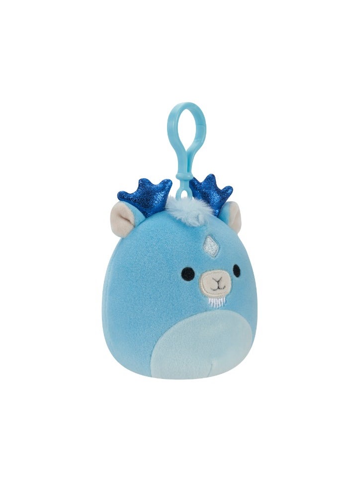 Squishmallows - 3.5 inch Xam Aqua Kirin Officially Licensed Kellytoy Plush Toy Colorful Soft Gift for Kids Girls & Boys Washable Squishy Stuff Toy Multicolor All Age - Image 1