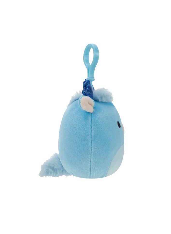 Squishmallows - 3.5 inch Xam Aqua Kirin Officially Licensed Kellytoy Plush Toy Colorful Soft Gift for Kids Girls & Boys Washable Squishy Stuff Toy Multicolor All Age - Image 1