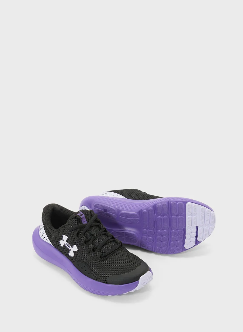 UNDER ARMOUR Girls' Grade School Surge 4 Shoes