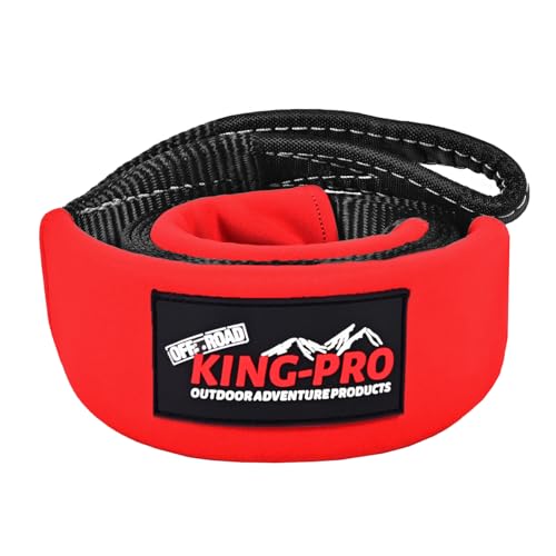 KING-PRO Tree Saver Strap 3in x 8ft, Emergency Recovery Tow Strap 33,000lbs Break Strength Tree Trunk Protector Rope for SUV ATV Off Road - Image 5