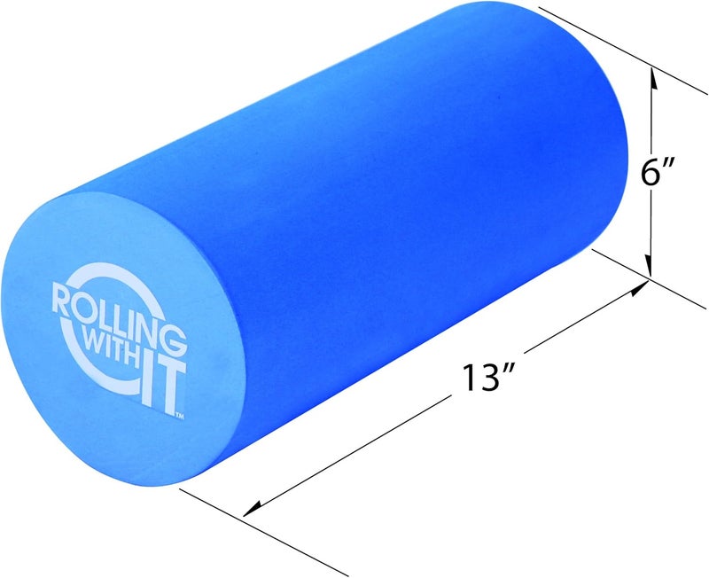 Rolling With It Foam Roller with High Density for Physical Therapy, Muscle Roller for Exercise and Muscle Recovery, Eco-Friendly Back Roller, Firm and Smooth Surface Massage Roller, Select Your Size - Image 3