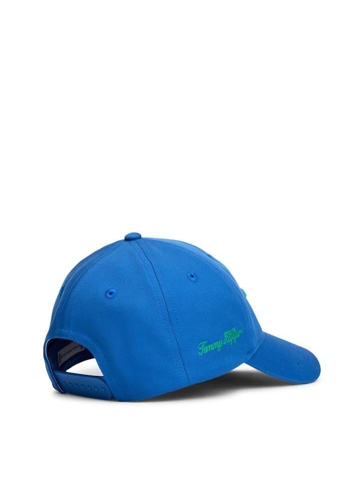 TOMMY HILFIGER Kids' Logo Embroidery Six-Panel Baseball Cap - Image 2