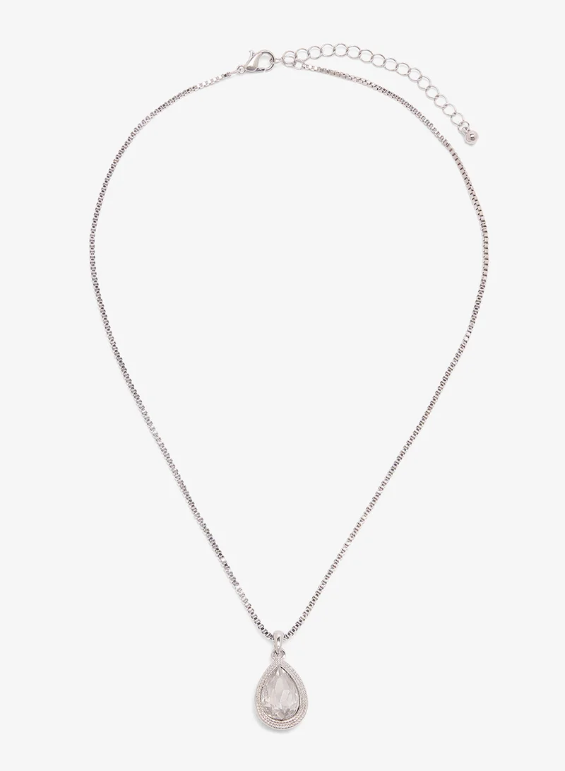 ايلا ليمتد اديشن Layered Diamonte Rhinestone Embellished Statement Choker Necklaces