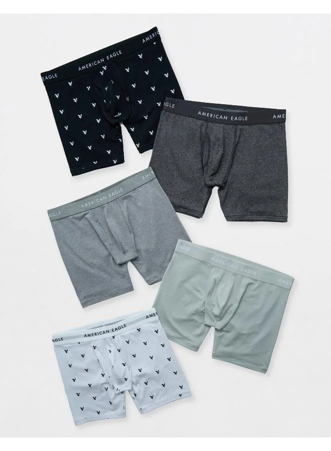 American Eagle AEO 6" Classic Boxer Brief 5-Pack