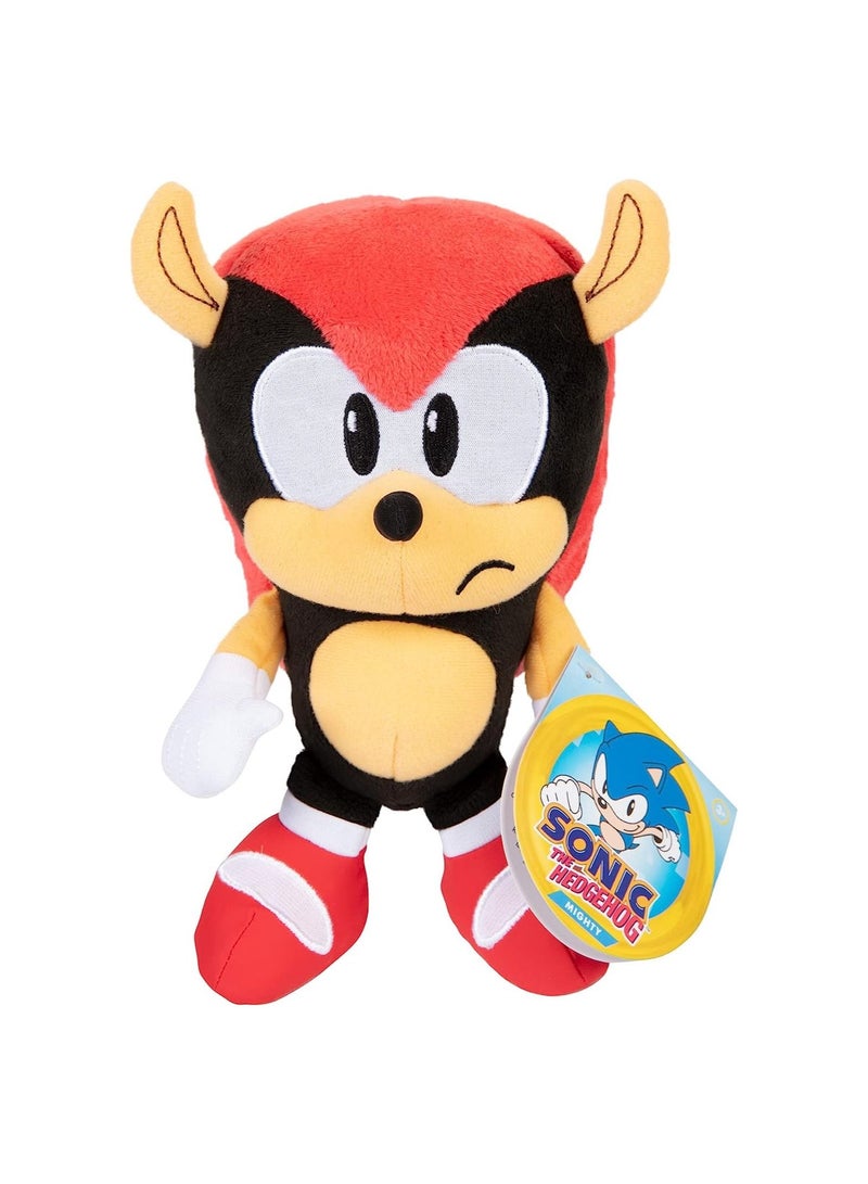 Sonic The Hedgehog دمية سونيك القنفذ المحشوة مقاس 9 بوصات، مايتي - Image 1