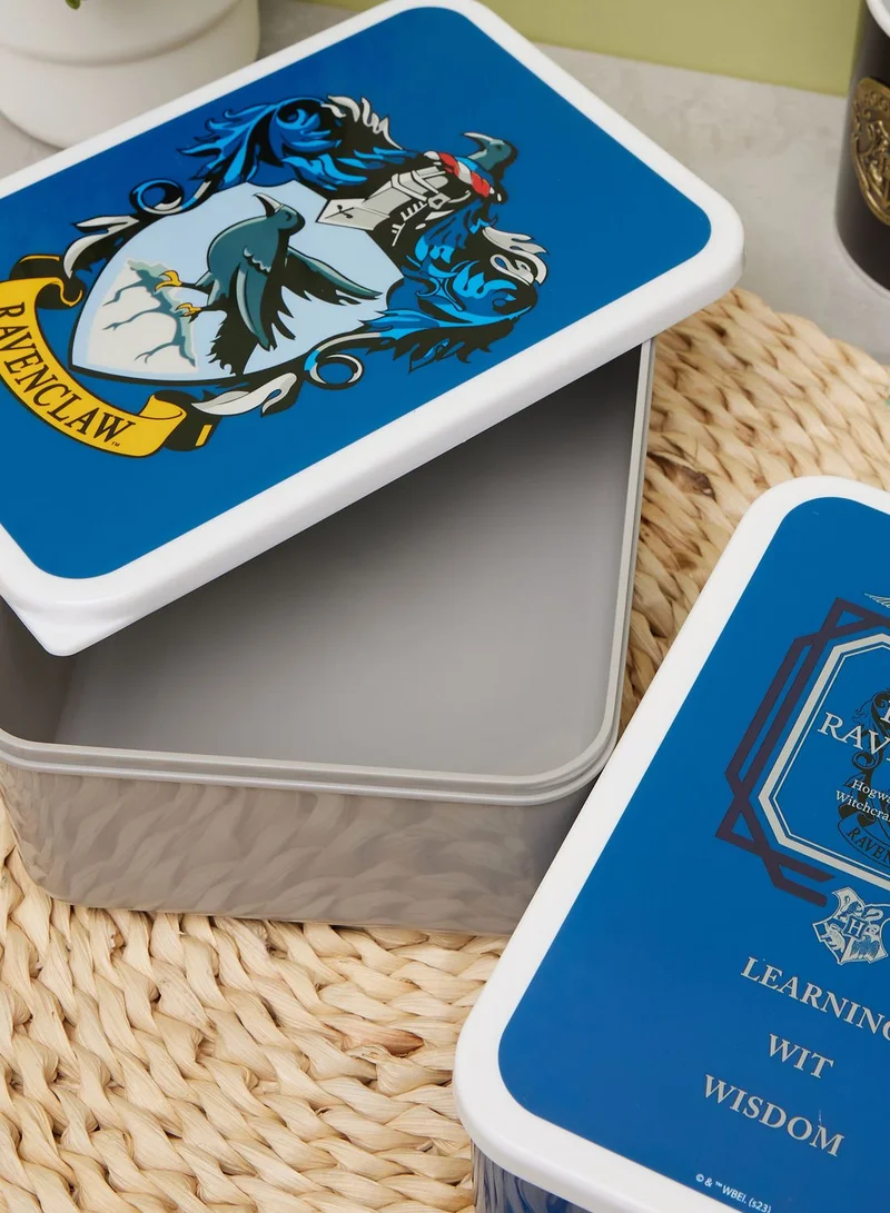 Half Moon Bay Lunch Box Set Of 2 - Harry Potter (Ravenclaw)