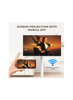 Generic Portable 21.5-Inch UHD 4K Touch Screen Monitor with Floor Stand ,Built-in Battery , Mobile Stand with Lifter & Rotation ,Full Movement Display with Play Store , for Home, Office, and Presentations5  - Image 4