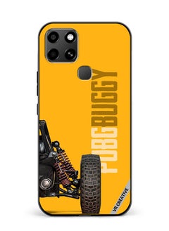 Protective Case Cover For Infinix Smart 6 Pubg Design Multicolour