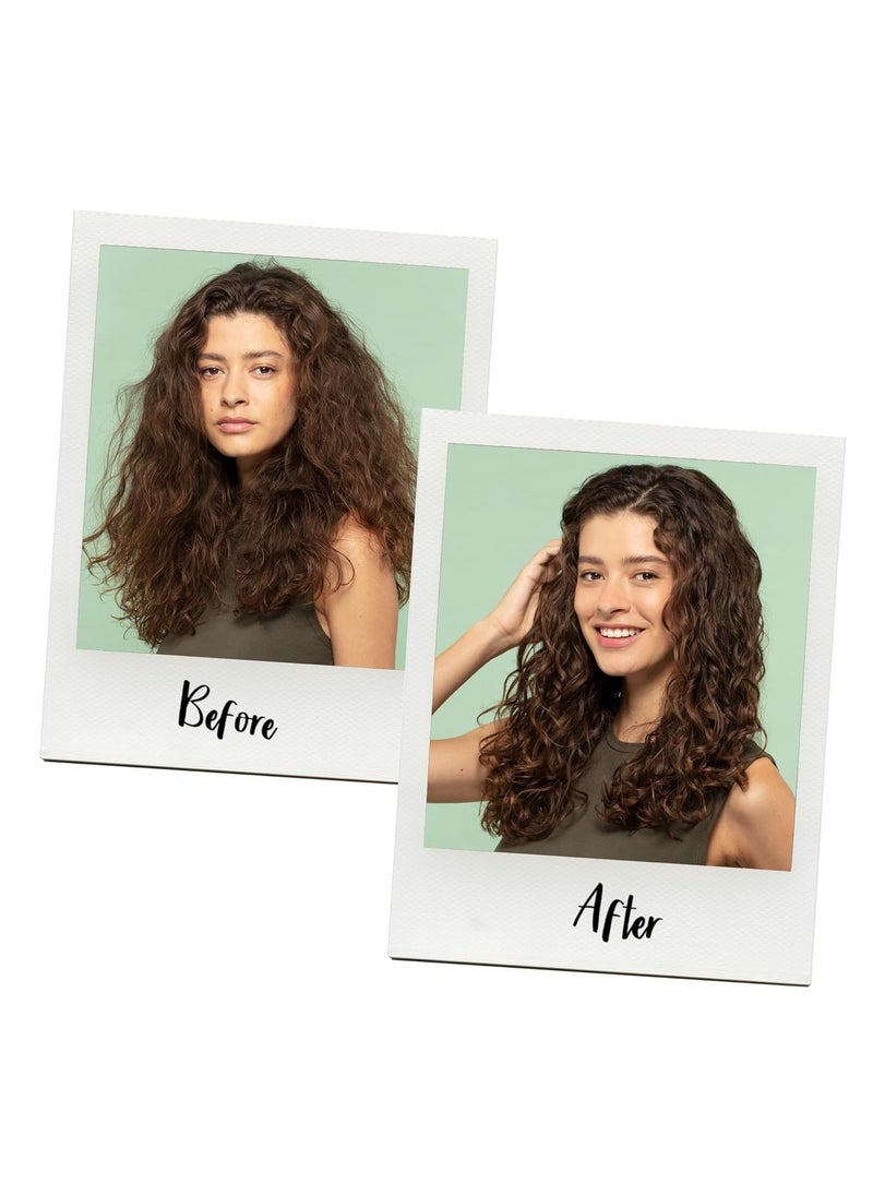 CURLSMITH - CURLSMITH - Frizz Rescue Curl Retainer, Jelly Hair Styler, Non-Sticky, Frizz Control, Humidity Protection, For All Curl Types, Vegan, 237ml/8 fl oz - Image 1