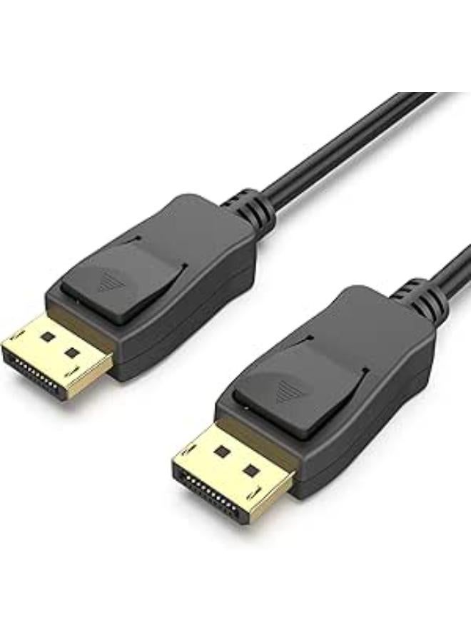 Benfei DisplayPort to DisplayPort 1.8M Cable, Benfei DP to DP Male to Male Cable Gold-Plated Cord, Supports 4K@60Hz, 2K@144Hz Compatible for Lenovo, Dell, HP, ASUS and More 
