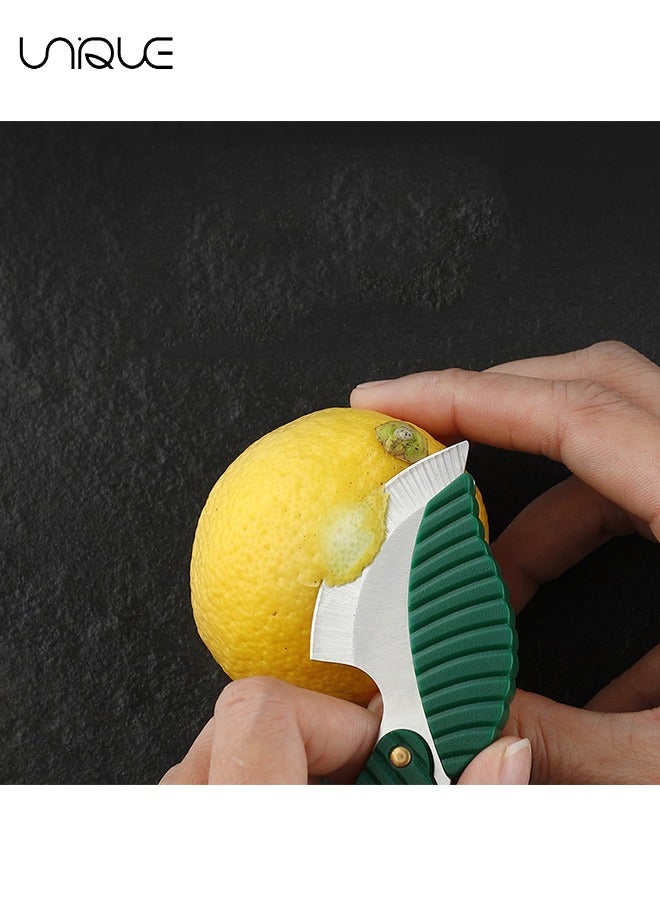 Unique Keychain Knife Keychain Accessories,Leaf keychain, Self Defense Keychains for Women, Cute, Hidden, Sharp, Durable, Key Knife Keychain for Women, Safety, Portable  - Image 5