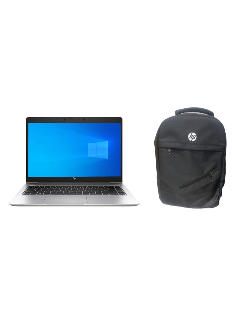 HP EliteBook 745 G6 | AMD Ryzen 3 Pro (U) | 14" inch | AMD Radeon VGA 2G | RAM 8G | Hardisk 256G | 6 Months Warranty with a bag English Silver - Image 4
