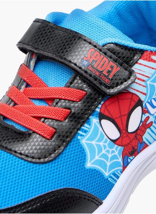 MARVEL Boys Double Velcro Sneaker With Light  - Image 3