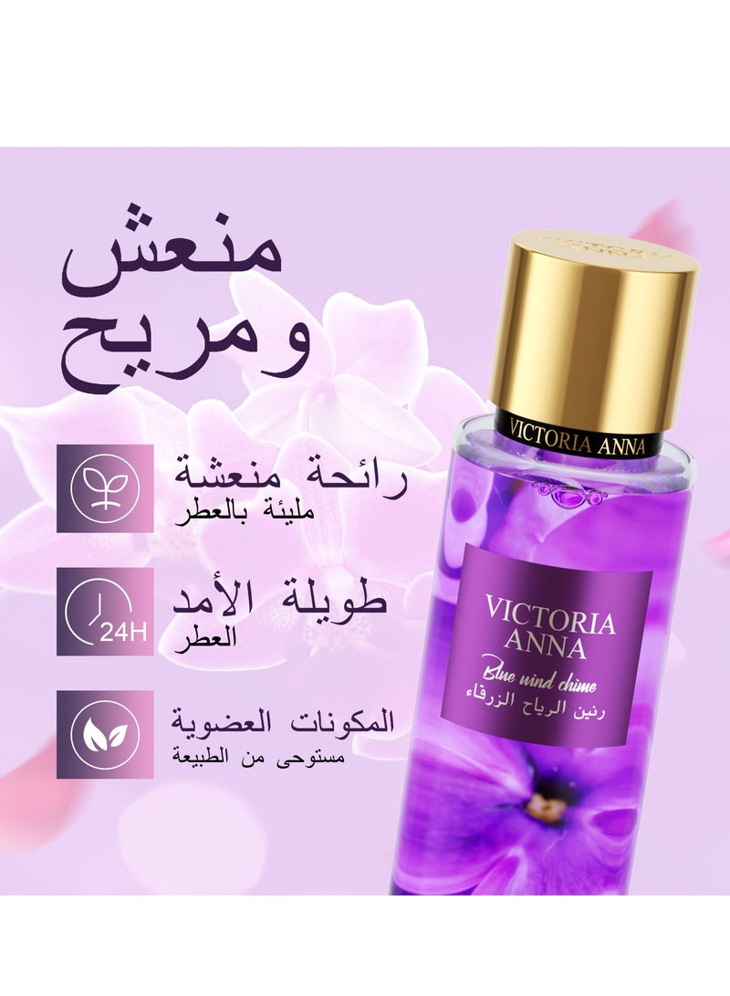 VICTORIA ANNA 250ml Body Spray Flower Fragrance Mist Women Gift Victoria Anna  - Image 4