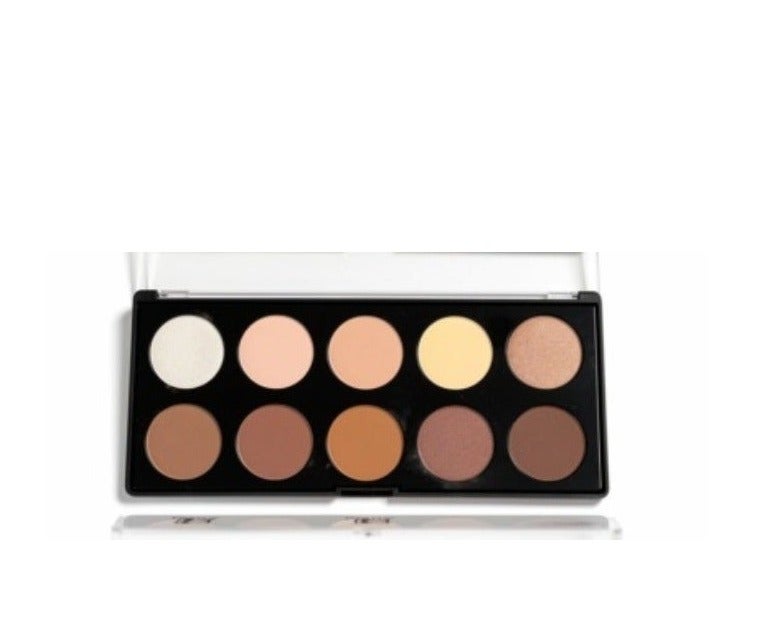 LORA Professional Contour & Highlighter Palette – 10 Natural Shades - Image 3