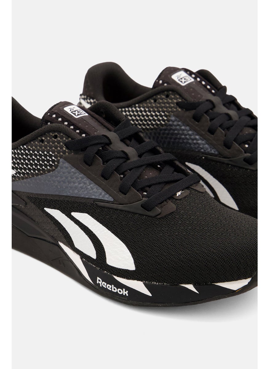Reebok Kids Boy Nano X3 Lace Up Training Shoes, Black  - Image 4