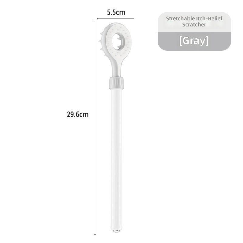 Self-Designed New Double-Sided Anti-Itch Back Scratcher, Retractable Toy