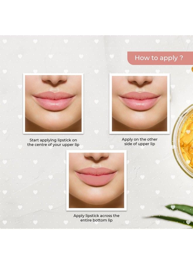 Lenphor Colour Me Up Liquid Lipstick Is Infused With Vitamin A And E Super Pigmented Transferproof Smudgeresistant Matte Look Desert Taupe 0122Ml - Image 4