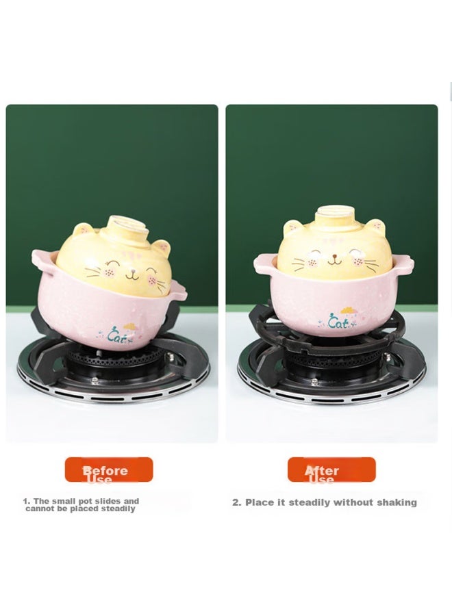Oak Oak Gas Stove Support, Non-slip Pot Rack, Milk Pot And Wok Stand, Cast Iron Thickened Four-claw Or Five-claw C870  - Image 5