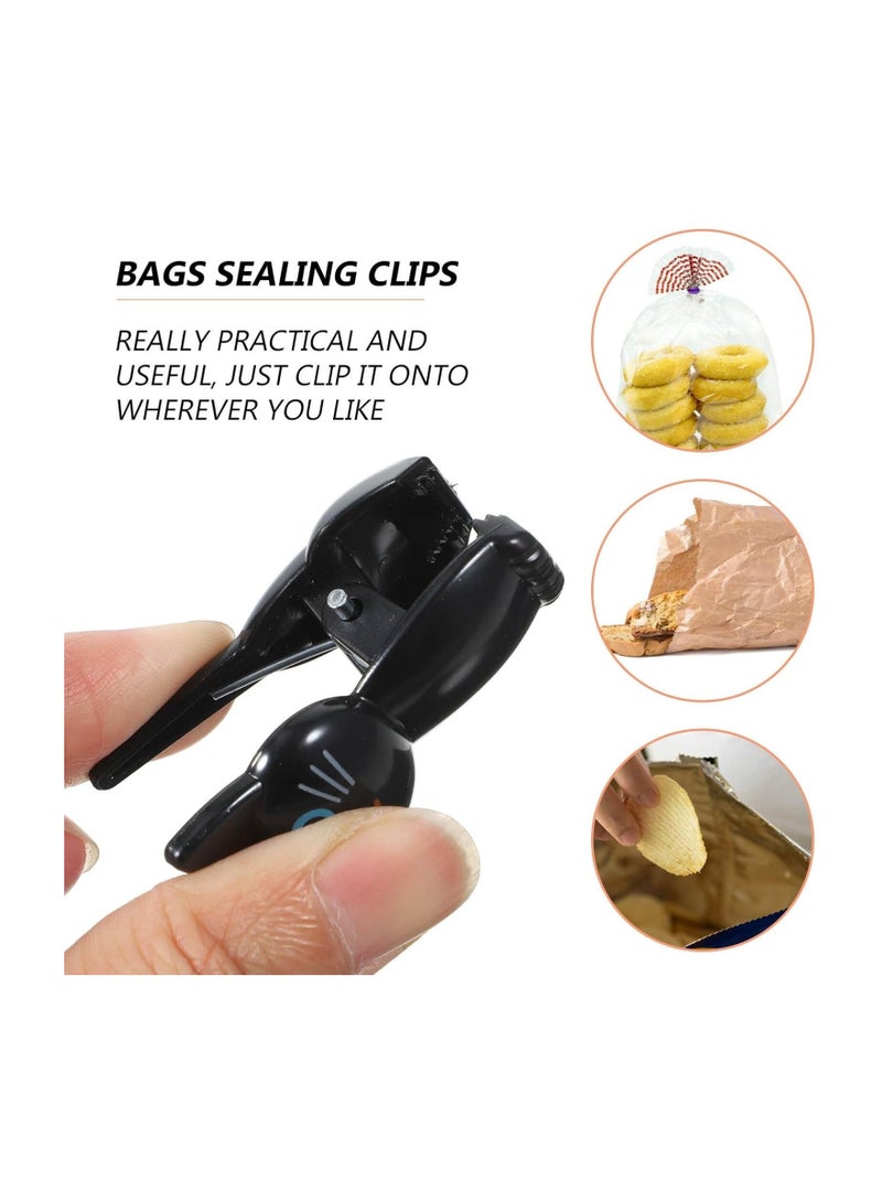 Chip Bag Clips 8pcs Cat-Shaped Bag Clips, Kitchen Food Bag Clips for Airtight Seal Multipurpose Clips  - Image 4