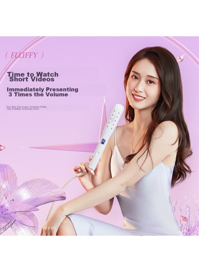 TSUYAGLA Cuiya Corn Clip, Volumizing Hair Clip, High Crown Corn Silk Clip, Infrared Negative Ion Hair Straightener, Root Lifting And Volumizing Tool For Women, T22 White, Qixi Valentine's Day Gift - Image 4