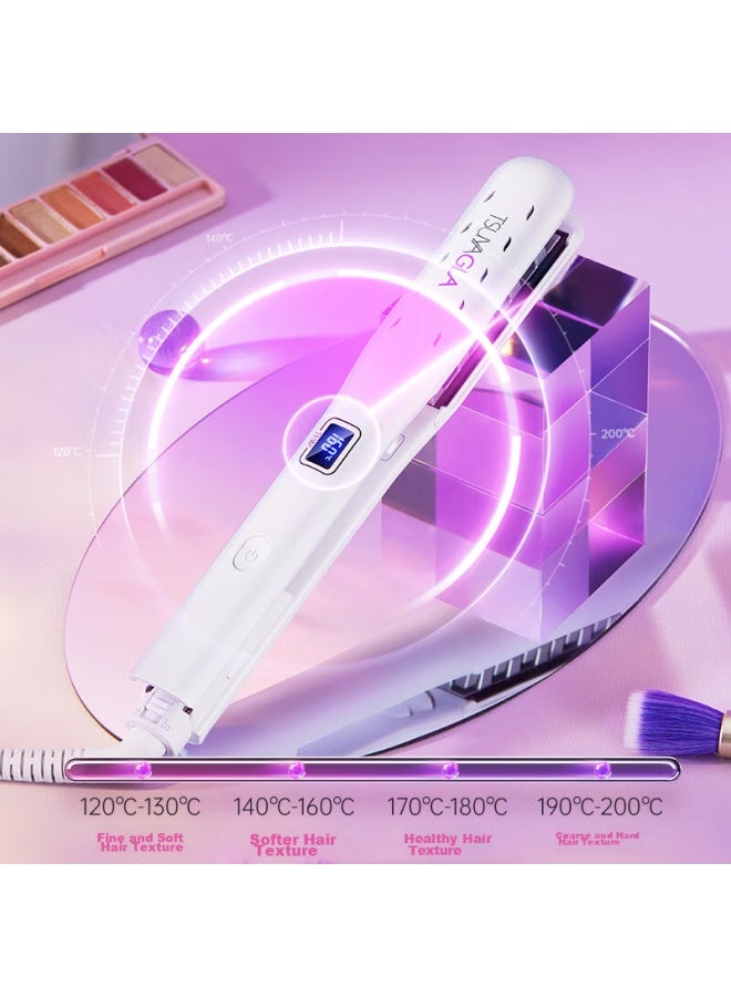 TSUYAGLA Cuiya Corn Clip, Volumizing Hair Clip, High Crown Corn Silk Clip, Infrared Negative Ion Hair Straightener, Root Lifting And Volumizing Tool For Women, T22 White, Qixi Valentine's Day Gift - Image 3