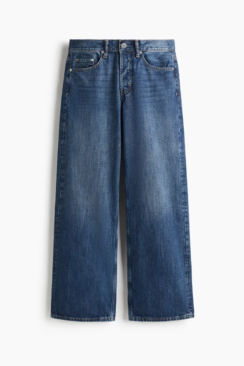 H&M  Loose Straight Jeans for Men | Best Price UAE