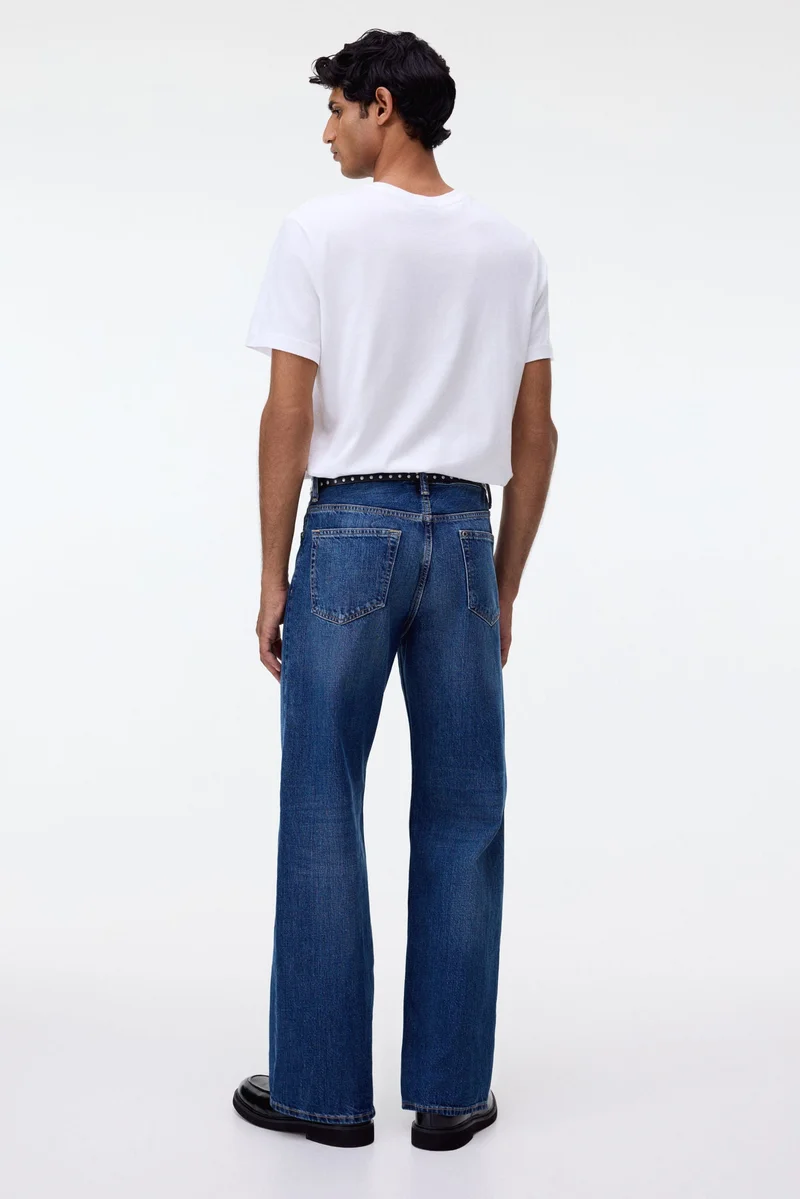 H&M  Loose Straight Jeans for Men | Best Price UAE