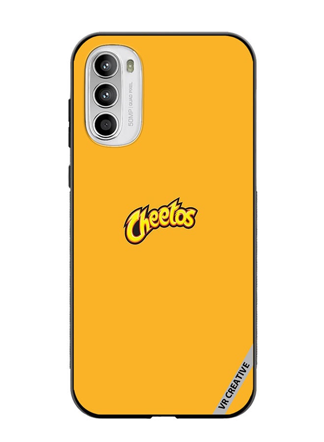 VR CREATIVE Protective Case Cover For Motorola Moto G82 Cheetos Design Multicolour - Image 1