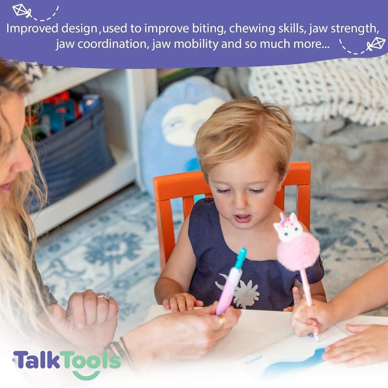 TalkTools Sensi (Grey) Oral Sensory Therapy Tool - Speech Therapy Toy for Kids | Oral Motor Therapy Tools for Speech and Feeding - Image 5