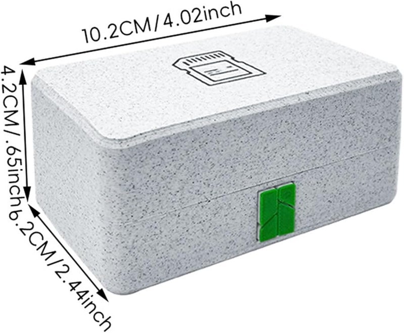 حافظة بطاقة الذاكرة لحالة التخزين الآمنة لمصوري الكاميرا بتصميم الضغط الربيعي - Image 5