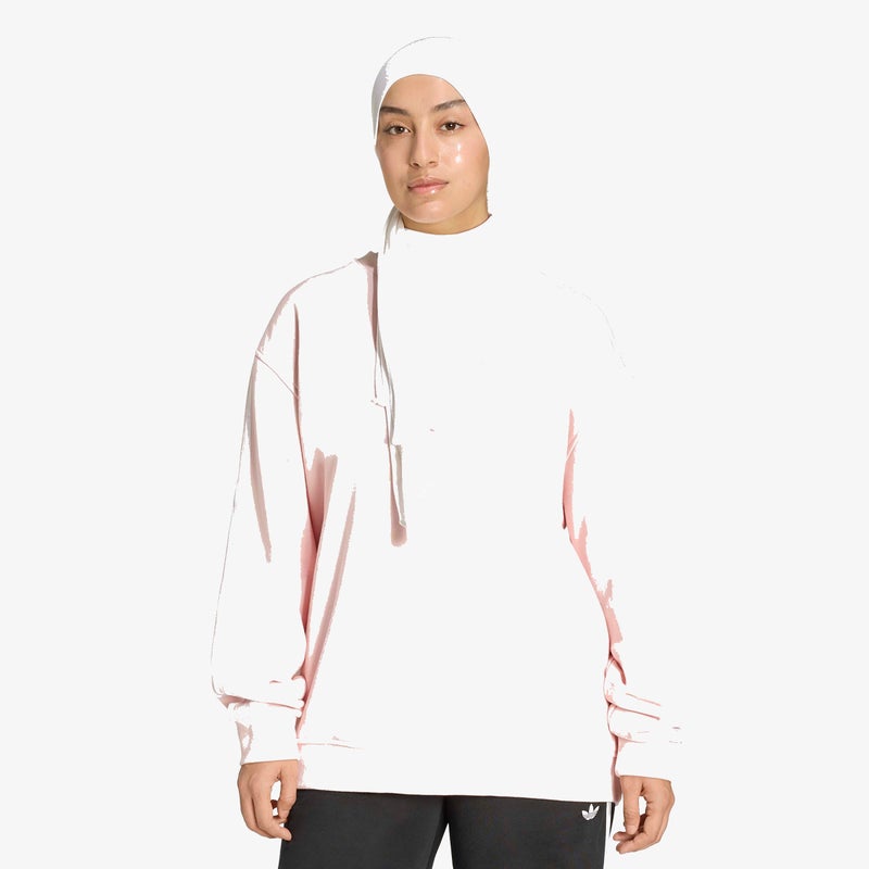 اديداس اوريجينالز كنزة ADIDAS ORIGINALS LACE BRANDING CREW - Image 2