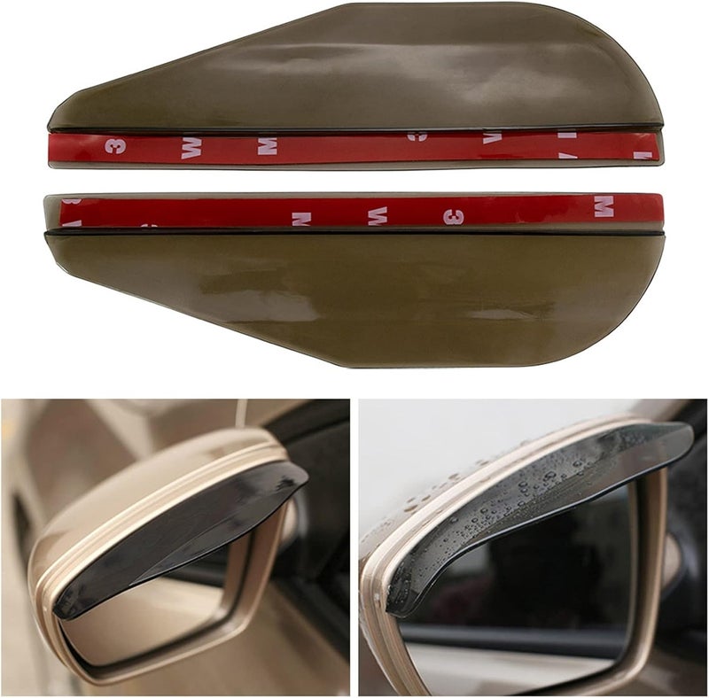 DEMULAX Car Rear View Side Rain Shield - Image 3