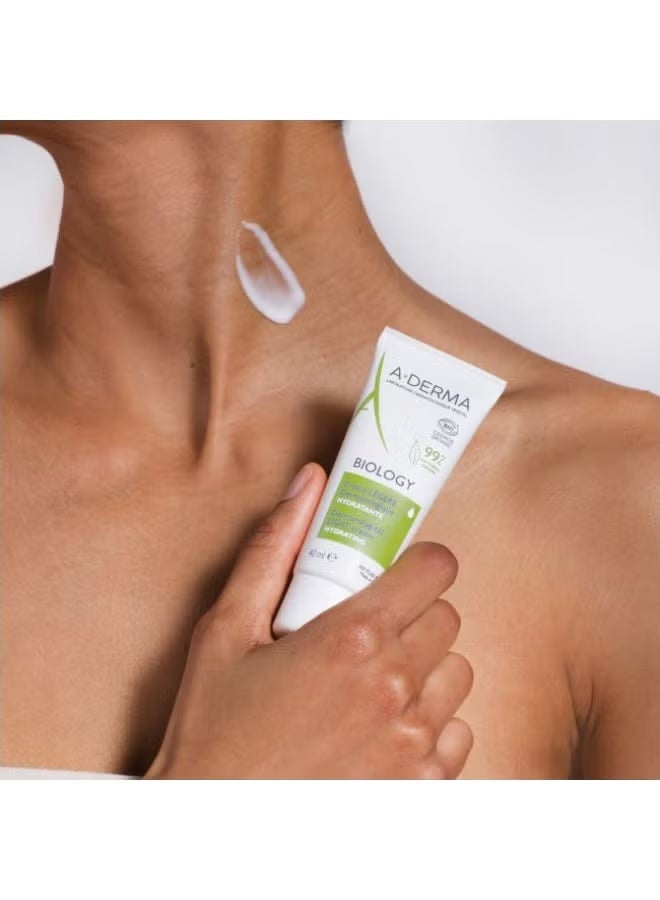 A-Derma Biology Hydrating Light Cream 40ml - Image 2