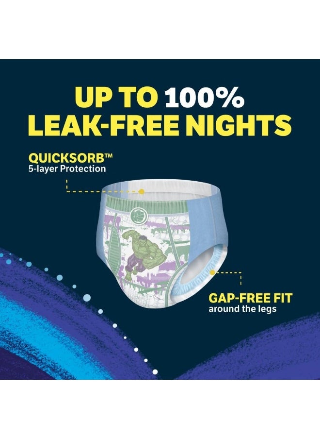GoodNites Goodnites Boys' Nighttime Bedwetting Underwear, Size S/M (43-68 lbs), 44 Ct (2 Packs of 22), Packaging May Vary  - Image 3