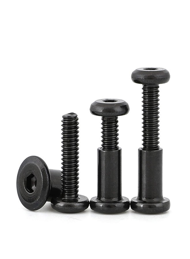 RELY+ Rely®⇒VP INDUSTRIES (Combo Set -20 Pcs) M6x16 mm Black Allen JCB Screw with JCB Female Sleeve Barrel Nut With Allen Key 1 Pc | Fastener for Joining Wood Boards, Cabinets, Cupboards,Chairs & Beds - Image 1