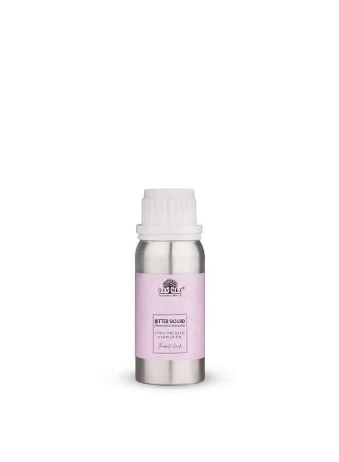 Devinez Bitter Gourd Coldpressed Oil 100Ml 100% Pure Natural & Undiluted For Antiaging Skin Shiny Hair Dry And Itchy Scalp Split Ends Dandruff Care & Natural Remedies - Image 2