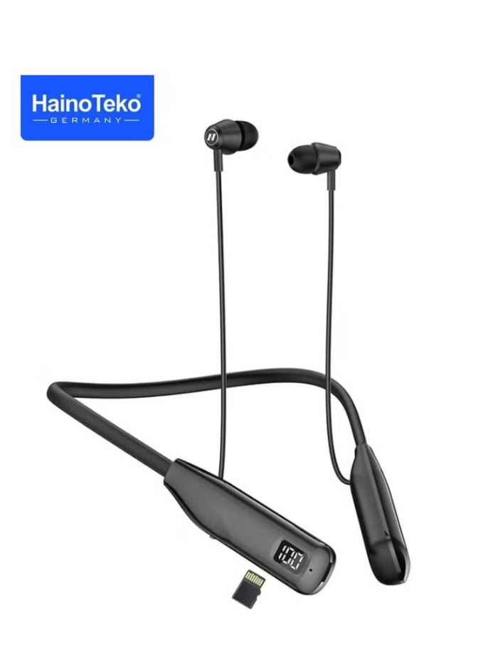 hainoteko Hainoteko HN110 Bluetooth Neckband Earphones ZCA9E4B0B4660DA4D9F9FZ