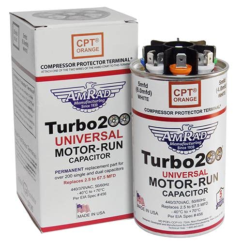 AMRAD Turbo 200 Motor Run Capacitor - Image 5